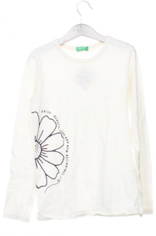 Bluză pentru copii United Colors Of Benetton, Mărime 10-11y/ 146-152 cm, Culoare Alb, Preț 54,99 Lei