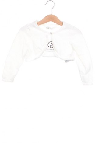 Παιδική ζακέτα H&M, Μέγεθος 18-24m/ 86-98 εκ., Χρώμα Λευκό, Τιμή 6,99 €