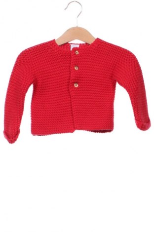 Detský kardigán Petit Bateau, Veľkosť 6-9m/ 68-74 cm, Farba Červená, Cena  17,00 €