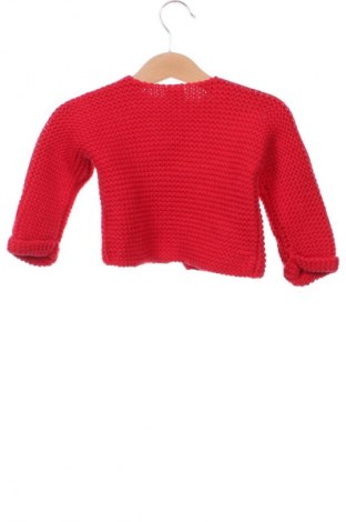 Detský kardigán Petit Bateau, Veľkosť 6-9m/ 68-74 cm, Farba Červená, Cena  17,00 €
