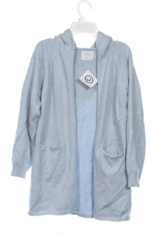 Kinder Strickjacke Zara, Größe 12-13y/ 158-164 cm, Farbe Blau, Preis € 9,99