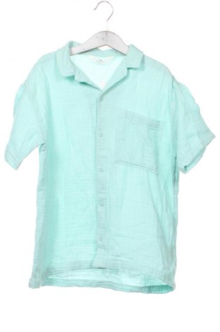 Kinderhemd H&M, Größe 7-8y/ 128-134 cm, Farbe Grün, Preis € 5,99