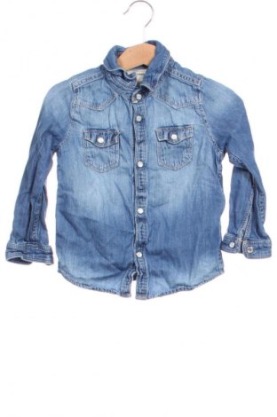 Kinderhemd H&M, Größe 18-24m/ 86-98 cm, Farbe Blau, Preis € 6,99