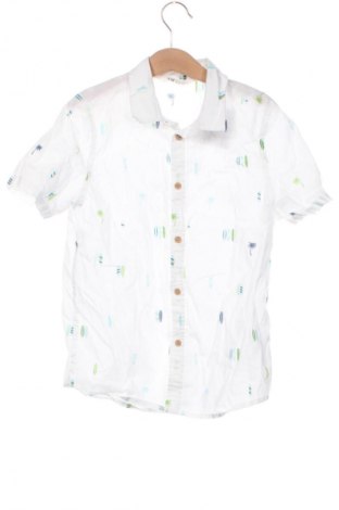 Kinderhemd H&M, Größe 7-8y/ 128-134 cm, Farbe Weiß, Preis € 5,99