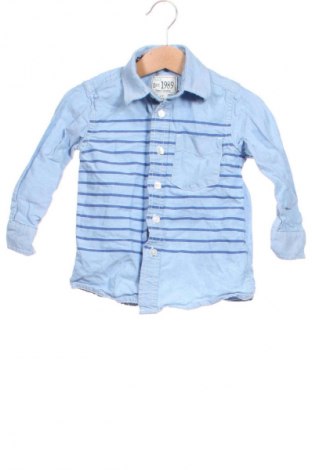 Kinderhemd Place Est. 1989, Größe 9-12m/ 74-80 cm, Farbe Blau, Preis € 6,99