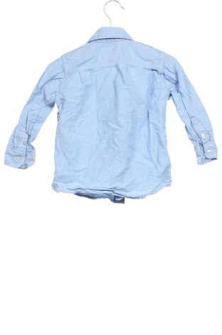 Kinderhemd Place Est. 1989, Größe 9-12m/ 74-80 cm, Farbe Blau, Preis € 6,99