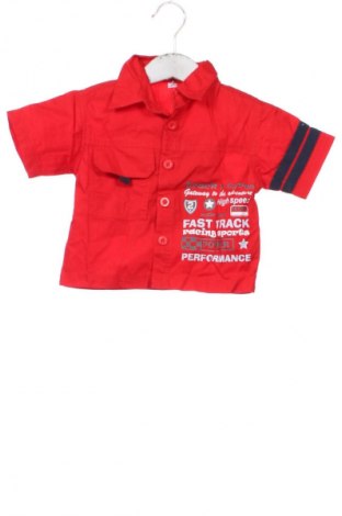 Kinderhemd Unbranded, Größe 3-6m/ 62-68 cm, Farbe Rot, Preis € 6,99