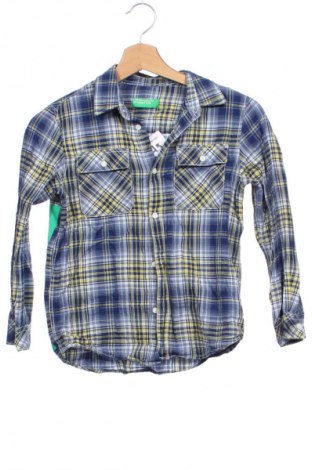 Kinderhemd United Colors Of Benetton, Größe 6-7y/ 122-128 cm, Farbe Mehrfarbig, Preis € 10,99