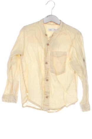 Kinderhemd Zara, Größe 4-5y/ 110-116 cm, Farbe Gelb, Preis € 7,99