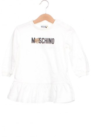 Kinderkleid Moschino, Größe 12-18m/ 80-86 cm, Farbe Weiß, Preis € 127,99
