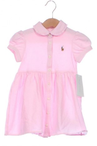 Dziecięca sukienka Ralph Lauren, Rozmiar 6-9m/ 68-74 cm, Kolor Różowy, Cena 434,99 zł