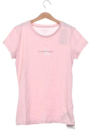 Tricou pentru copii Calvin Klein Jeans, Mărime 14-15y/ 168-170 cm, Culoare Roz, Preț 106,99 Lei