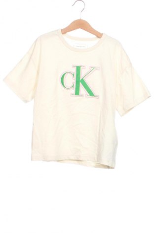 Kinder T-Shirt Calvin Klein Jeans, Größe 10-11y/ 146-152 cm, Farbe Beige, Preis 34,99 €