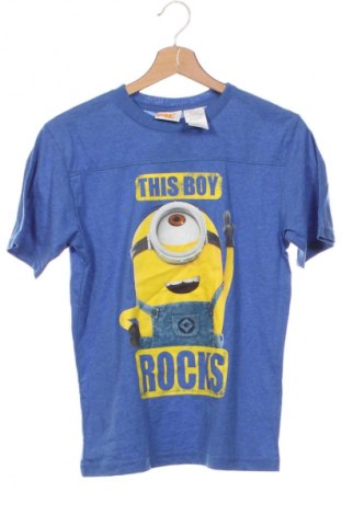 Tricou pentru copii Despicable Me, Mărime 12-13y/ 158-164 cm, Culoare Albastru, Preț 50,01 Lei