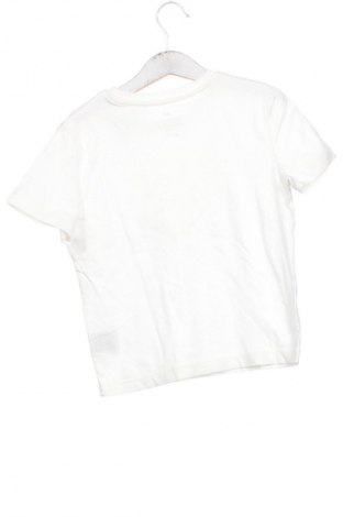 Детска тениска H&M, Размер 4-5y/ 110-116 см, Цвят Бял, Цена 10,99 лв.