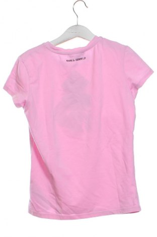 Tricou pentru copii Karl Lagerfeld, Mărime 8-9y/ 134-140 cm, Culoare Roz, Preț 105,26 Lei
