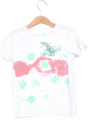 Tricou pentru copii Kiki & Koko, Mărime 4-5y/ 110-116 cm, Culoare Alb, Preț 27,99 Lei