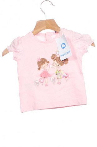Tricou pentru copii Mayoral, Mărime 3-6m/ 62-68 cm, Culoare Roz, Preț 72,99 Lei