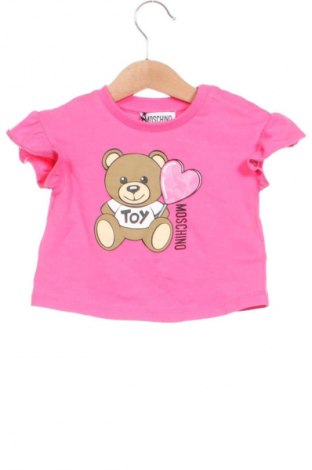 Tricou pentru copii Moschino, Mărime 9-12m/ 74-80 cm, Culoare Roz, Preț 316,99 Lei