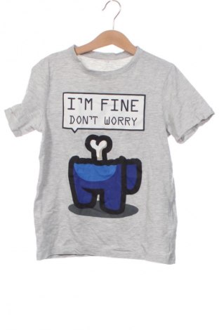 Tricou pentru copii Name It, Mărime 8-9y/ 134-140 cm, Culoare Gri, Preț 40,33 Lei