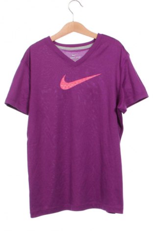 Kinder T-Shirt Nike, Größe 12-13y/ 158-164 cm, Farbe Lila, Preis 16,99 €