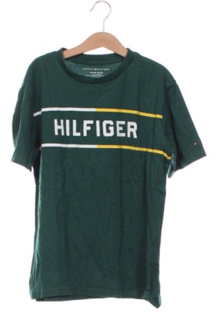 Tricou pentru copii Tommy Hilfiger, Mărime 10-11y/ 146-152 cm, Culoare Verde, Preț 97,65 Lei