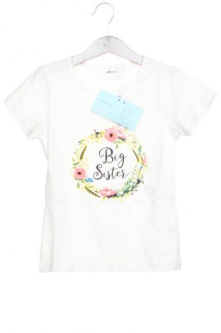 Детска тениска Unbranded, Размер 5-6y/ 116-122 см, Цвят Бял, Цена 15,99 лв.