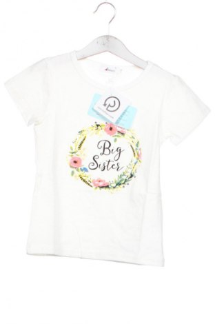 Детска тениска Unbranded, Размер 5-6y/ 116-122 см, Цвят Бял, Цена 15,99 лв.