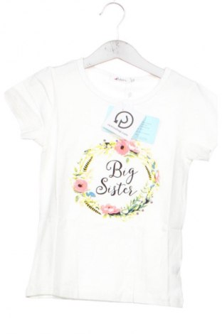 Детска тениска Unbranded, Размер 5-6y/ 116-122 см, Цвят Бял, Цена 15,99 лв.