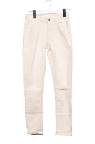 Dětské džíny  H&M, Velikost 12-13y/ 158-164 cm, Barva Krémová, Cena  349,00 Kč