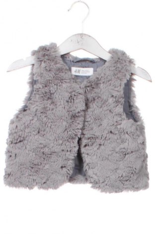 Dziecięca kamizelka H&M, Rozmiar 18-24m/ 86-98 cm, Kolor Szary, Cena 31,99 zł