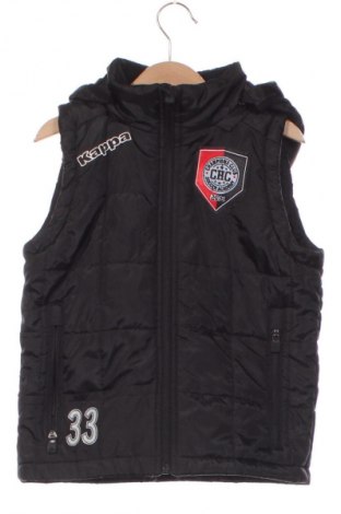 Detská vesta  Kappa, Veľkosť 4-5y/ 110-116 cm, Farba Čierna, Cena  17,93 €