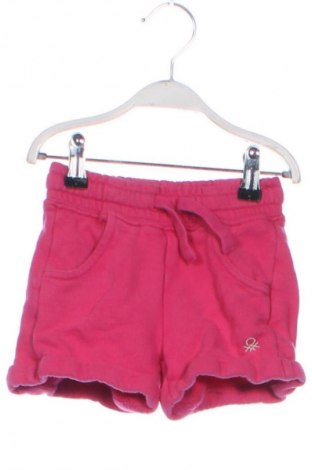 Detské krátke nohavice  United Colors Of Benetton, Veľkosť 12-18m/ 80-86 cm, Farba Ružová, Cena  9,21 €