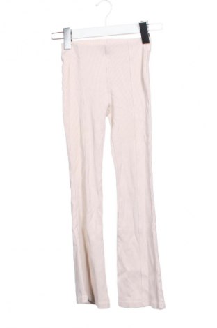 Детски панталон Zara, Размер 7-8y/ 128-134 см, Цвят Екрю, Цена 14,99 лв.