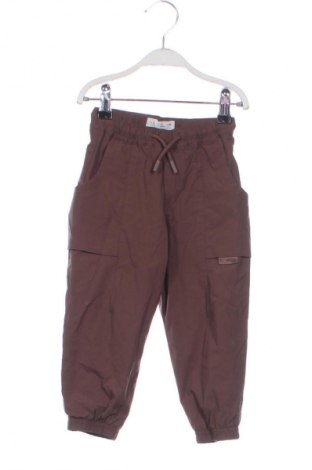 Pantaloni pentru copii Zara, Mărime 2-3m/ 56-62 cm, Culoare Maro, Preț 43,99 Lei
