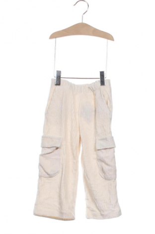 Детски панталон Zara, Размер 18-24m/ 86-98 см, Цвят Екрю, Цена 13,99 лв.