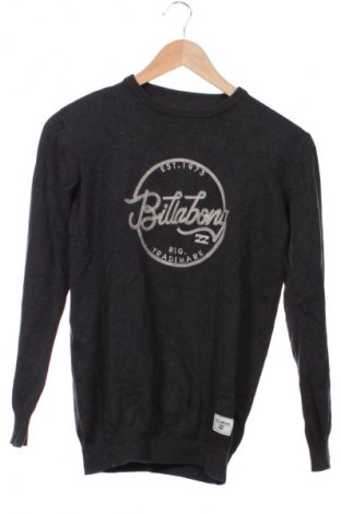 Детски пуловер Billabong, Размер 12-13y/ 158-164 см, Цвят Сив, Цена 21,99 лв.