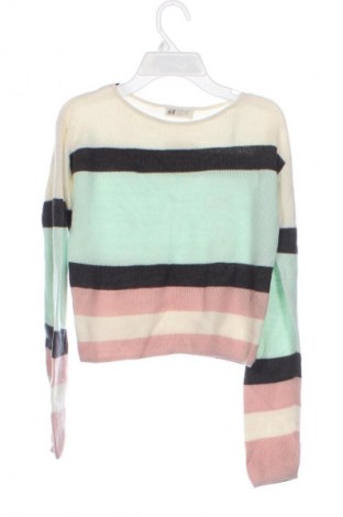 Детски пуловер H&M, Размер 10-11y/ 146-152 см, Цвят Многоцветен, Цена 9,99 лв.