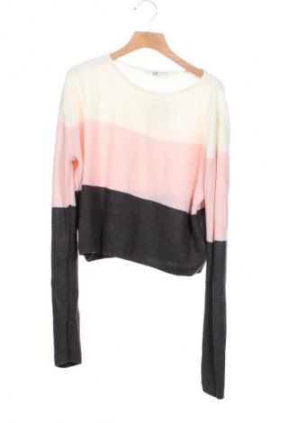 Детски пуловер H&M, Размер 10-11y/ 146-152 см, Цвят Многоцветен, Цена 17,99 лв.