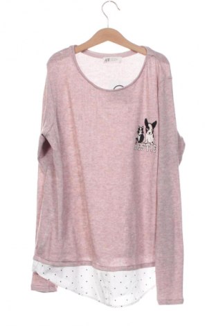 Детски пуловер H&M, Размер 14-15y/ 168-170 см, Цвят Розов, Цена 9,99 лв.