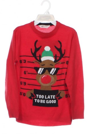 Detský sveter  H&M, Veľkosť 10-11y/ 146-152 cm, Farba Červená, Cena  9,95 €