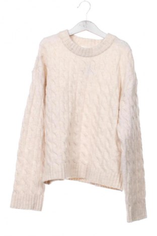 Детски пуловер H&M, Размер 9-10y/ 140-146 см, Цвят Бежов, Цена 27,94 лв.