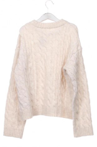 Детски пуловер H&M, Размер 9-10y/ 140-146 см, Цвят Бежов, Цена 27,94 лв.