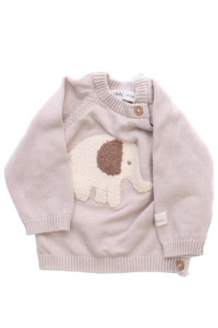 Детски пуловер Sinsay, Размер 2-3m/ 56-62 см, Цвят Бежов, Цена 16,99 лв.