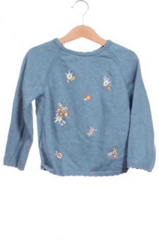 Детски пуловер Zara, Размер 3-4y/ 104-110 см, Цвят Син, Цена 14,99 лв.