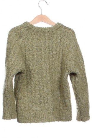 Детски пуловер Zara, Размер 4-5y/ 110-116 см, Цвят Зелен, Цена 14,99 лв.