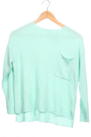 Detský sveter  Zara, Veľkosť 12-13y/ 158-164 cm, Farba Zelená, Cena  7,95 €