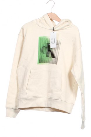 Kinder Sweatshirts Calvin Klein Jeans, Größe 10-11y/ 146-152 cm, Farbe Beige, Preis € 77,99