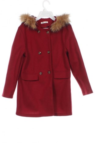 Palton pentru copii SHEIN, Mărime 10-11y/ 146-152 cm, Culoare Roșu, Preț 93,99 Lei