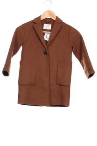 Детско палто Zara, Размер 4-5y/ 110-116 см, Цвят Кафяв, Цена 24,99 лв.